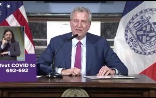 "DeBlasio Attempting To Establish Himself As The U.S First Totalitarian Dictator By Revoking All NYC Citizen Rights Under The First Amendment"-by Sundance