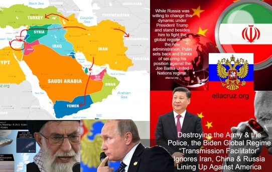 Destroying the Army & the Police, the Biden “Transmission-Facilitator” Ignores Iran, China & Russia Lining Up Against America